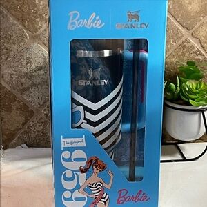 Stanley Barbie Blue and White Tumbler Set 40 oz